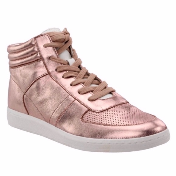 dolce vita rose gold sneakers